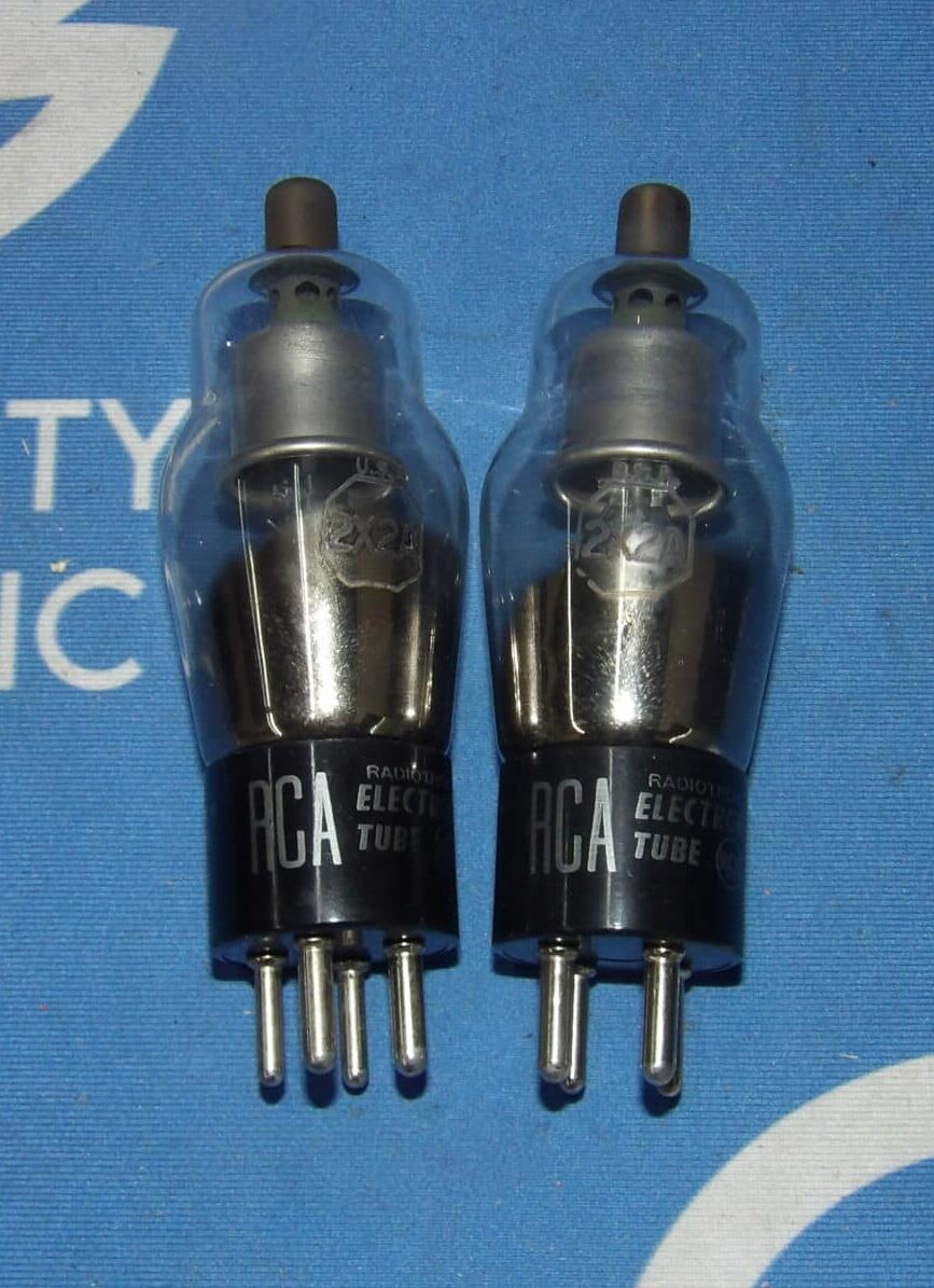 Lot of 2 NIB RCA 2X2-A Electron Tubes + 90 Day Warranty