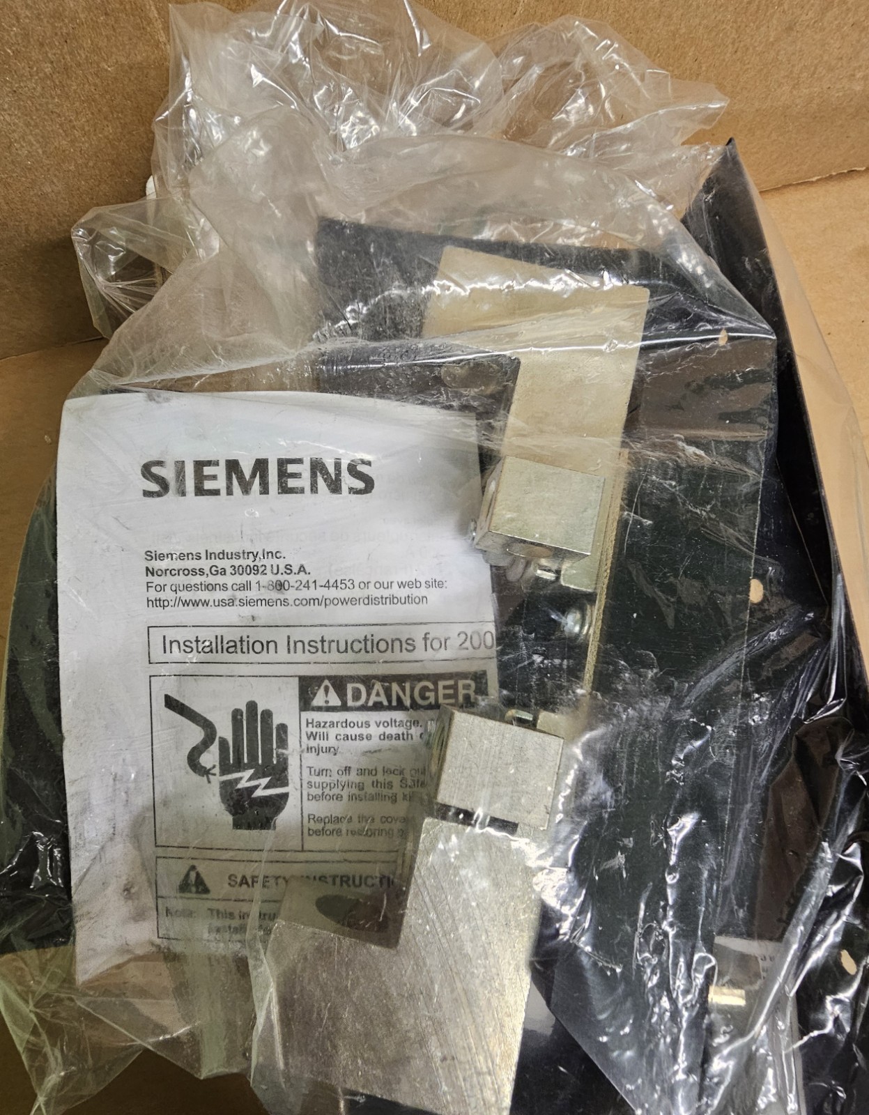 Siemens HN264 200% Neutral Kit for 200A Type VBII Accessories