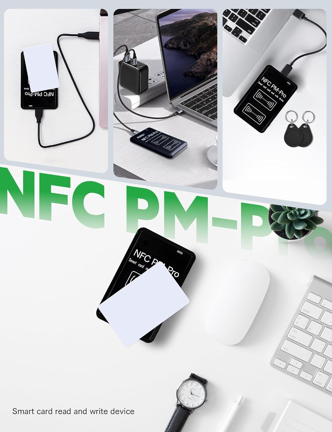IC&ID RFID Reader Writer,Rfid Copier Applicable to IC 13.56 Mhz and ID 125-500 K