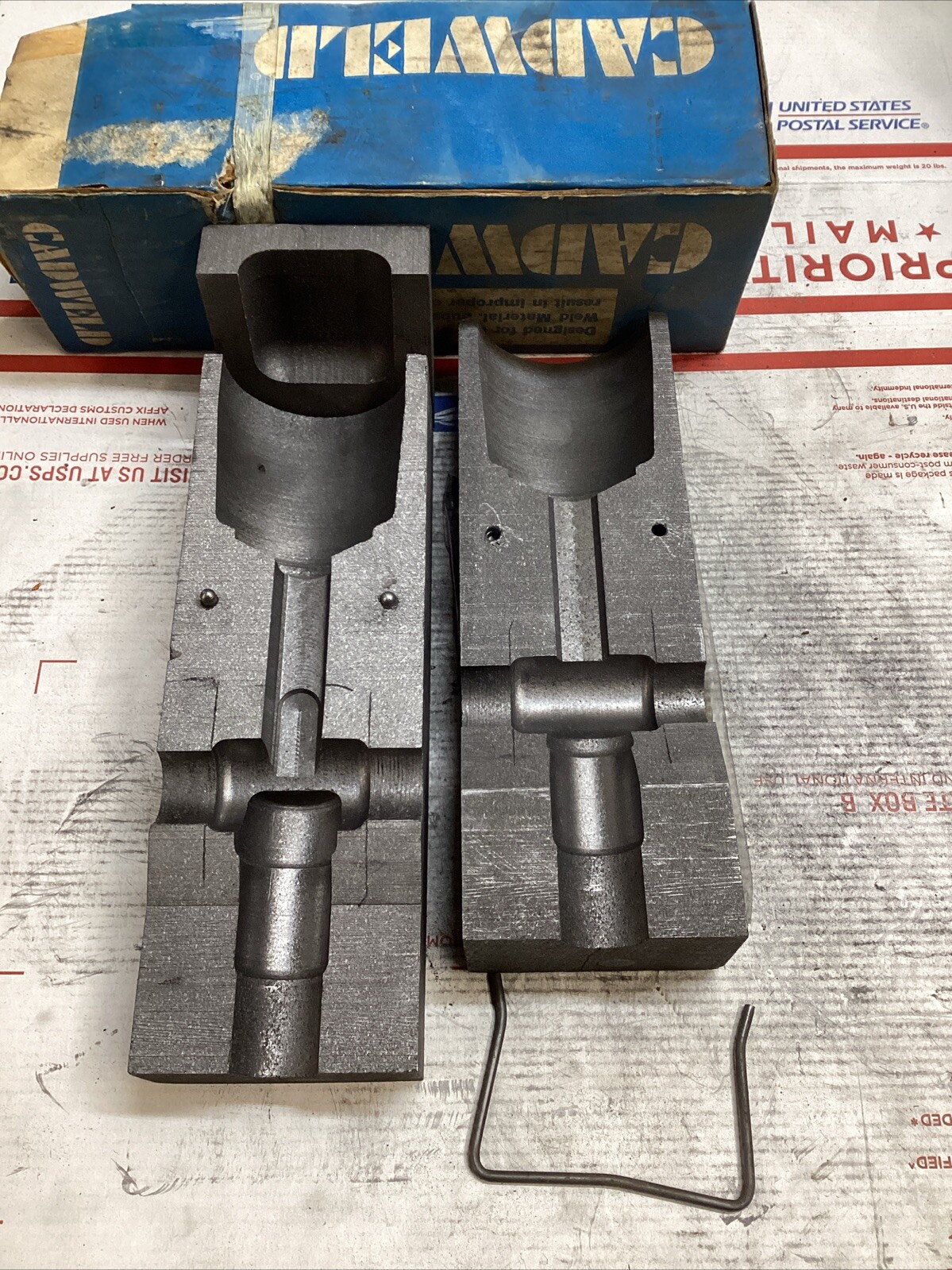 ERICO CADWELD IP-B GTC-223Q MOLD 500 CONC RUN TAP 1″ CU ROD #250 CART ED4U 3295