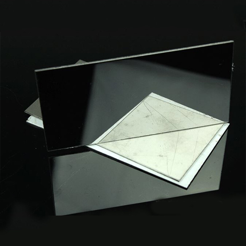 8K Mirror Polished Stainless Steel Sheet Plate Bright Polish 1/1.5/2/3mm Thick