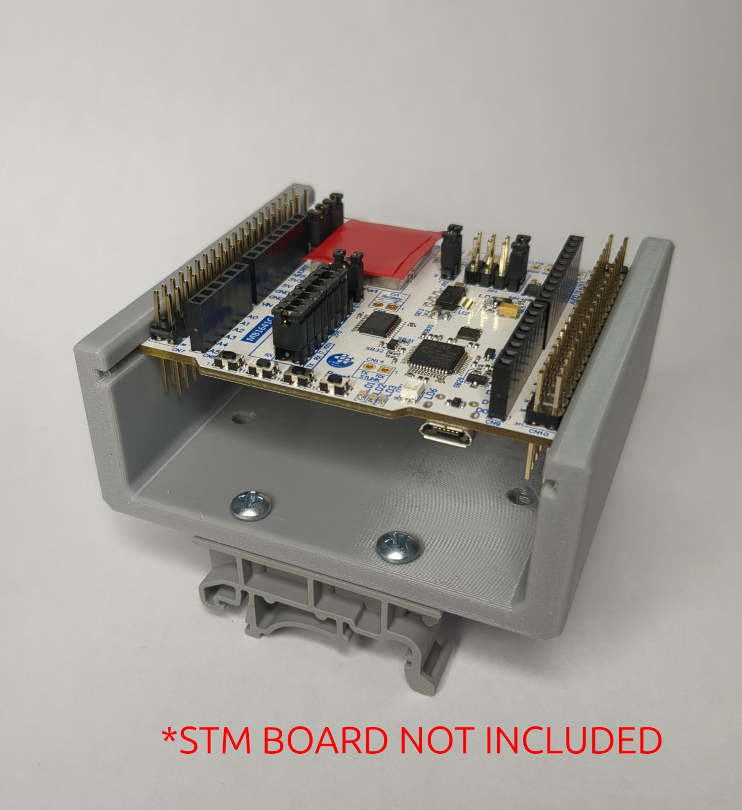 DIN Rail Clip for STM WB15CC or WB55RG