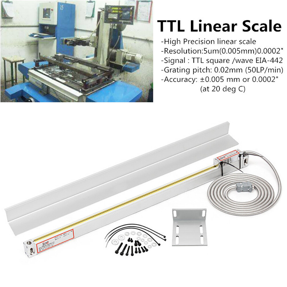 iMeshbean DRO 1um Linear Scale Digital Readout 2/3 Axis for Bridgeport Mill Lath