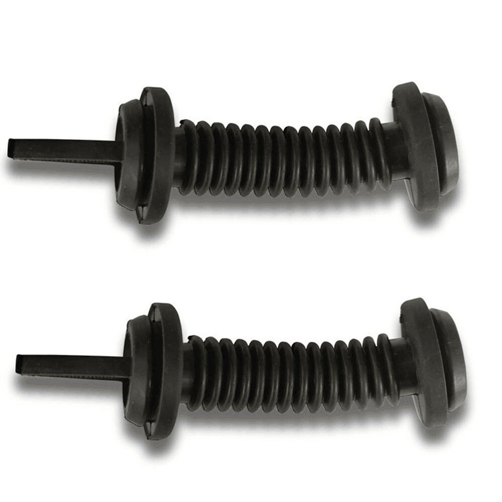 2 PCS 30*30mm Car Harness Wiring Door Tube Rubber Sleeve Dust-proof Tubes US