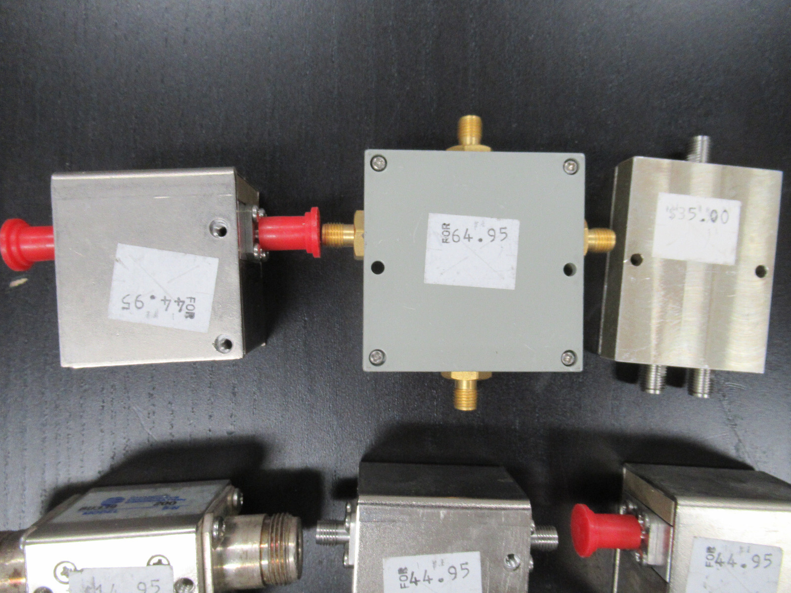 RF MICROWAVE SPLITTER CIRCULATOR ETC LOT FREQUENCY AS PICTURED &R9-A-35