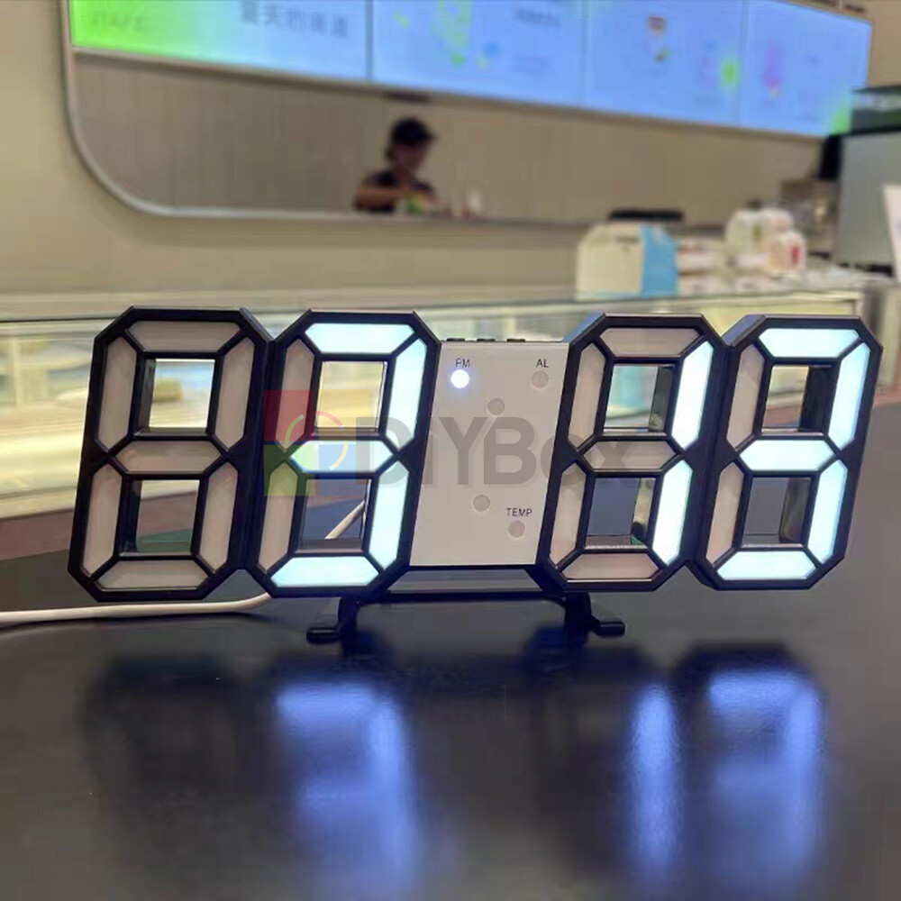USB Fashion LED Digital Clock Multifunction Electronic Clock Home Decoration New