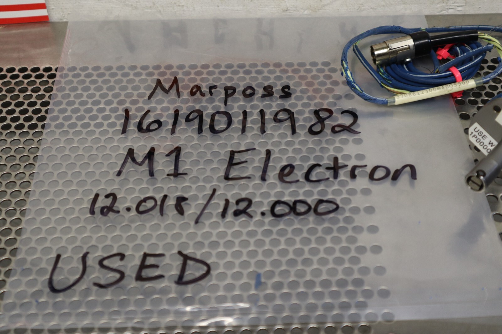 Marposs 1619011982 M1 Electron 12.018/12.000 Used With Warranty See All Pictures