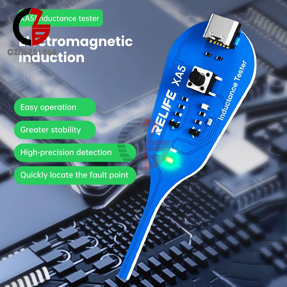 5x Inductance Tester Motherboard Coil Inductance Detector PC Rapid Fault Detect