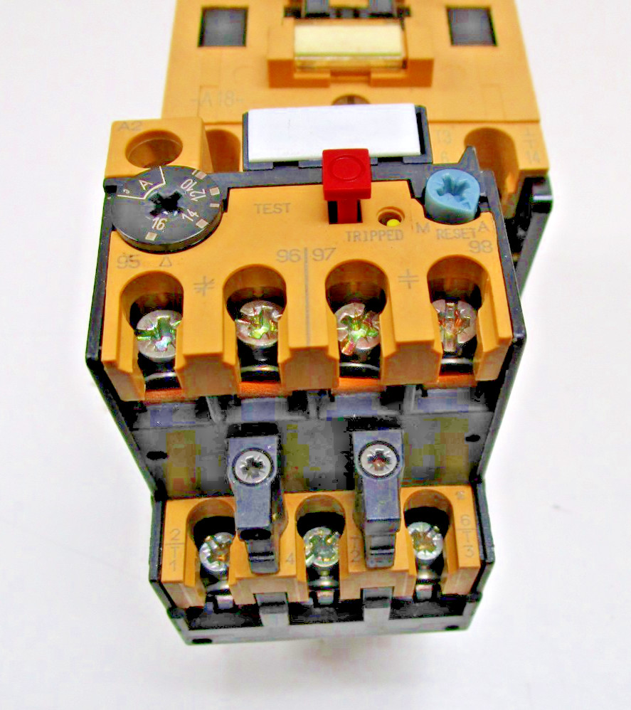 Allen-Bradley 100-A18ND3 Contactor with 193-BSC15 Overload Relay