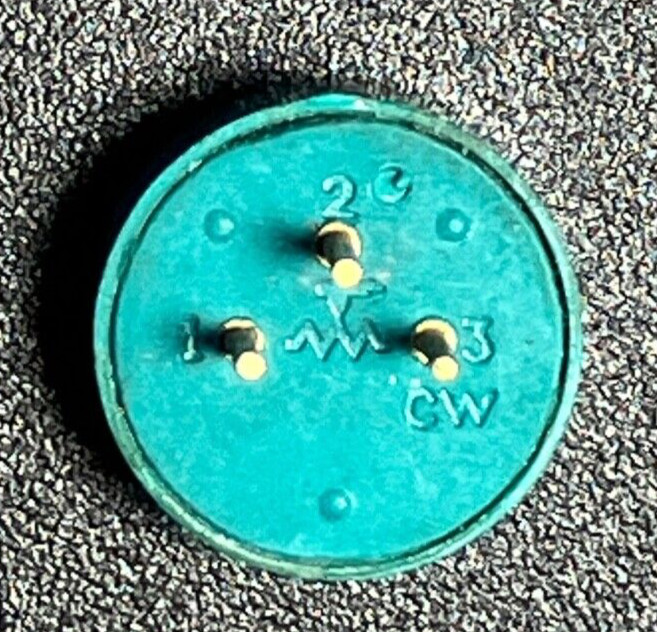 12pcs-Weston Trim Pot, 100 ohm, Single-Turn, Smooth, PC-mount, accurate! -RARE
