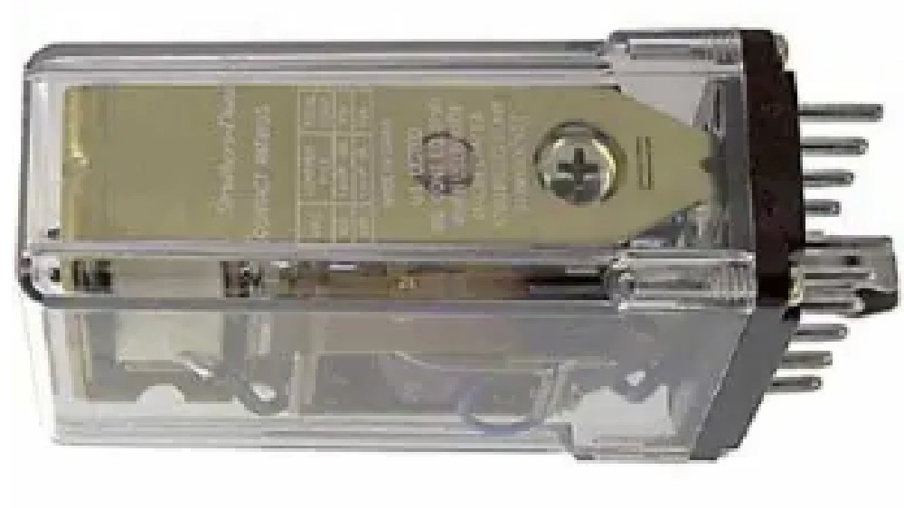 Struthers and Dunn 255XCXP-120VAC Relay, Latching, 10 A, 120 VAC Coil, 3PDT