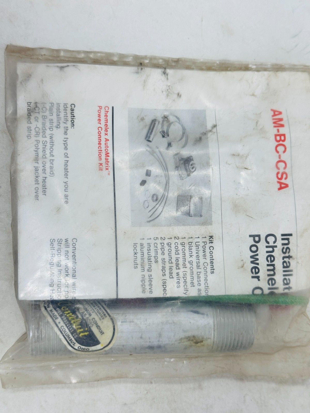 Chemelex AutoMatrix AM-BC-CSA Power Connection Kit