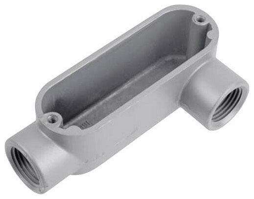 Red Dot ALL-6, 2″ Hub, Die-Cast Aluminum, LL-Type, IMC/Rigid Conduit Body, 1 pc