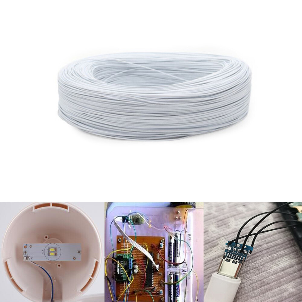 UL1007 Tinned Coppers Stranded Electrical Wire Cable – 26 AWG PVC Hookup Wires
