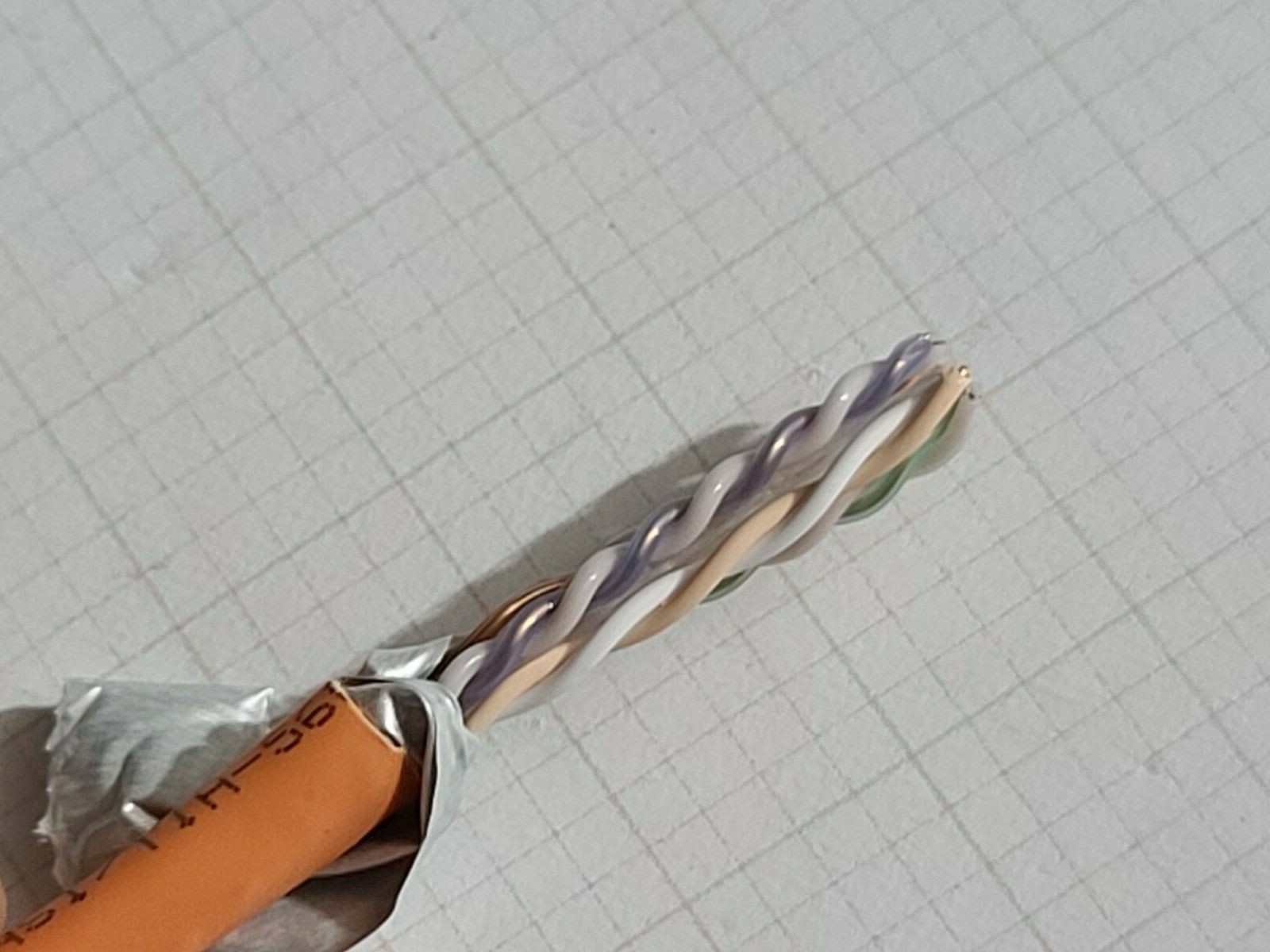 General Cable 7141826 23/4P GenSPEED 10 UTP Cat6A 10GX 10G Plenum Orange /50ft