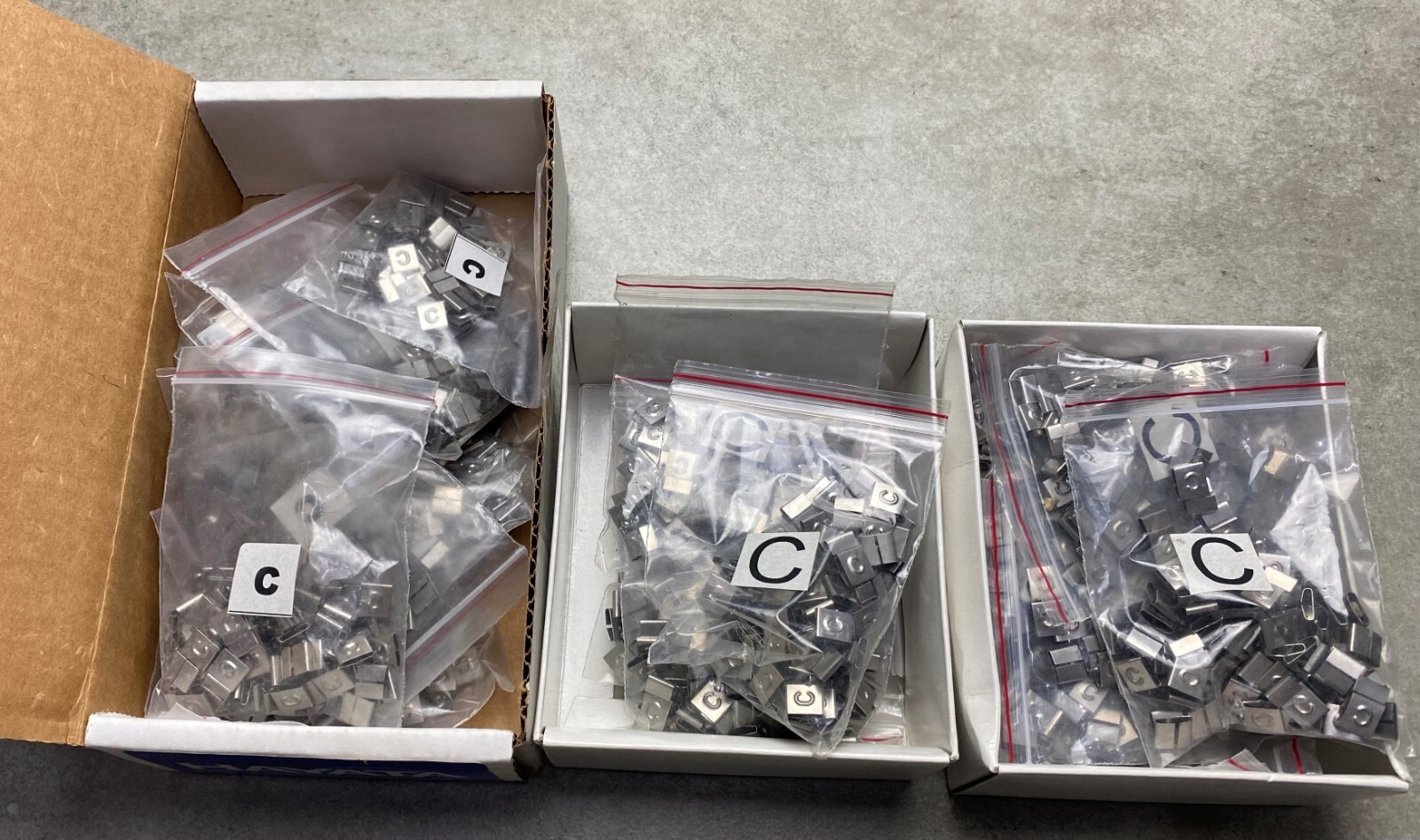 HAYATA ID-C, Stainless Steel Cable Marker 316SS, Symbol “C” , 100 Pc’s Pkt