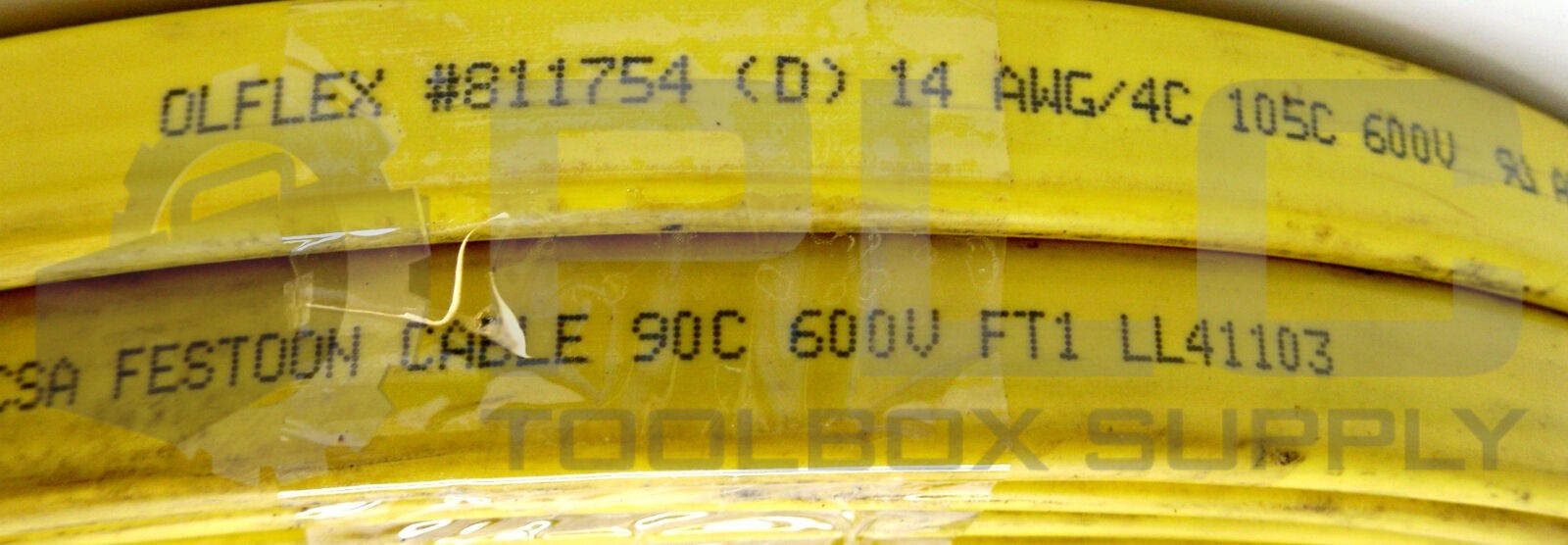 NEW OLFLEX 811754 CSA FESTOON CABLE 14 AWG/4C 50FT E100338