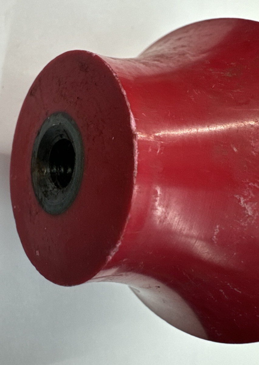 B-Line Stand-Off Isolator 3/8″-16 Threaded Red Glastic Buss Bar 3″X2.5″Insulator