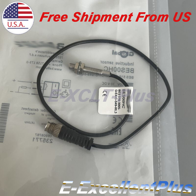 New Proximity Sensor For BALLUFF BES00HC BES 516-3005-G-E4-C-S49-00,3 10-30VDC