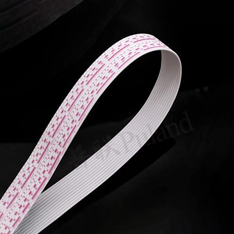 9/7/8/9/10/12 Way Flat Ribbon Cable Hook-up Wire Red-White Blue-White 24 26AWG