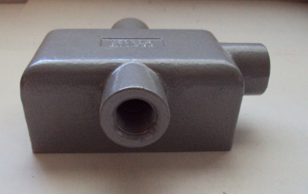 KILLARK CAT NO: FST-1M – 1/2″ CAST IRON DEVICE BOX NEW IN BOX