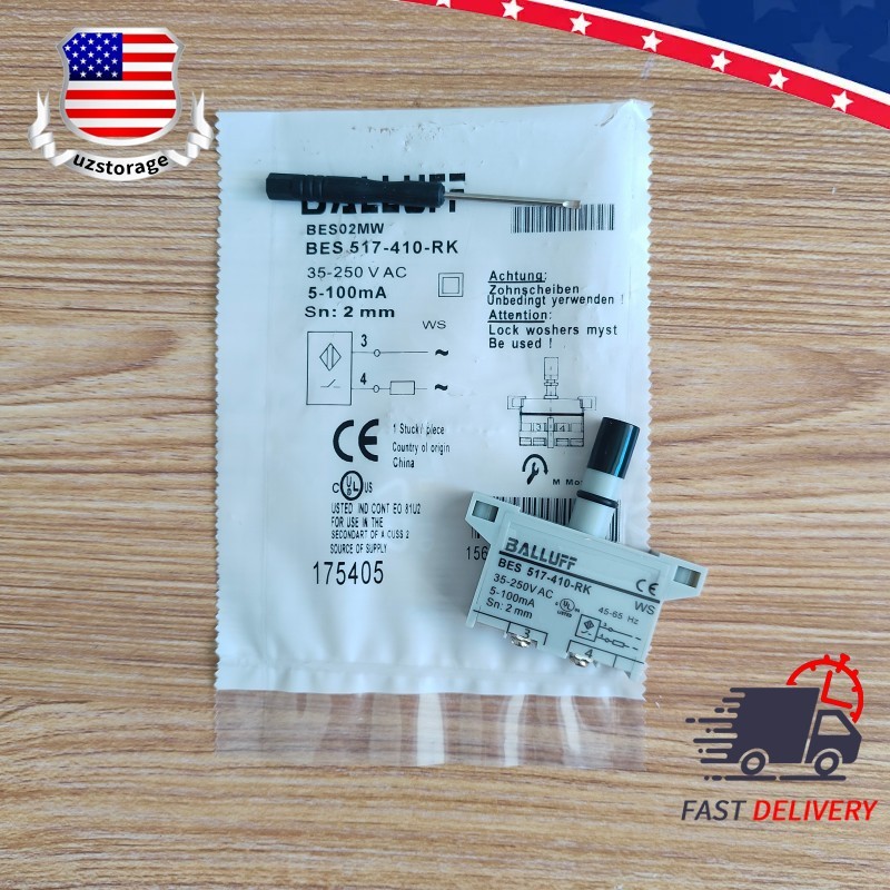 For Balluff BES02MW BES 517-410-RK Inductive Proximity Switch Sensor 35-250VAC