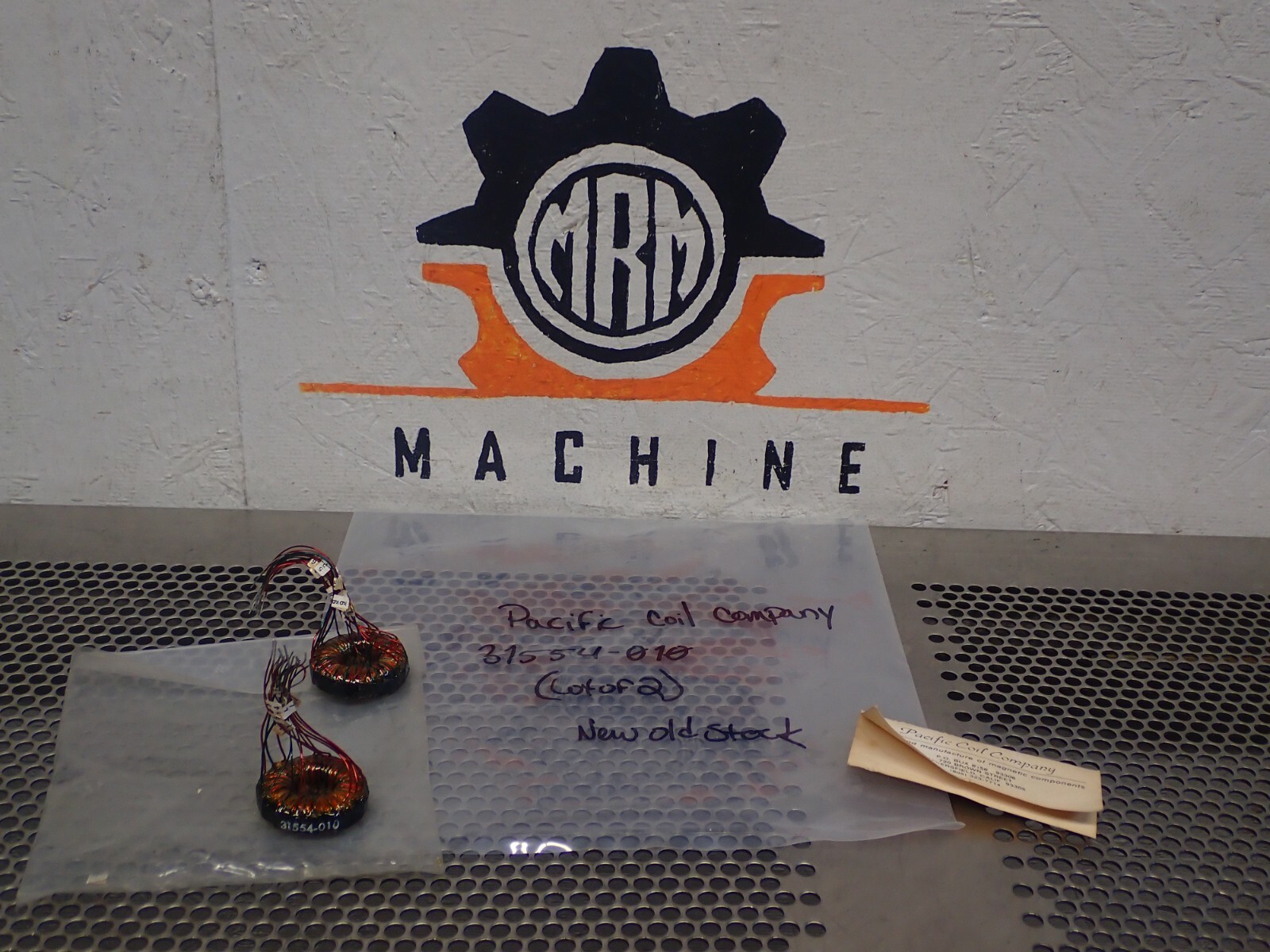 Pacific Coil Company 31554-010 Coils New Old Stock (Lot of 2) See All Pictures