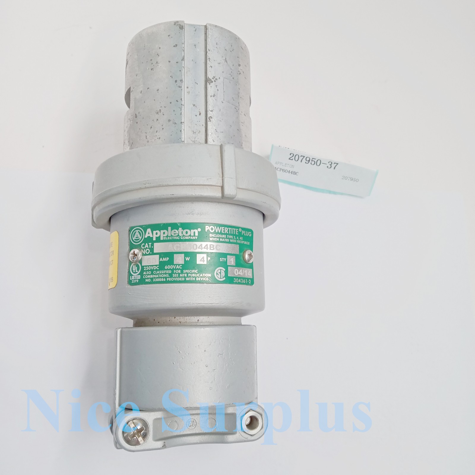 APPLETON Clamping Ring Plug ACP6044BC