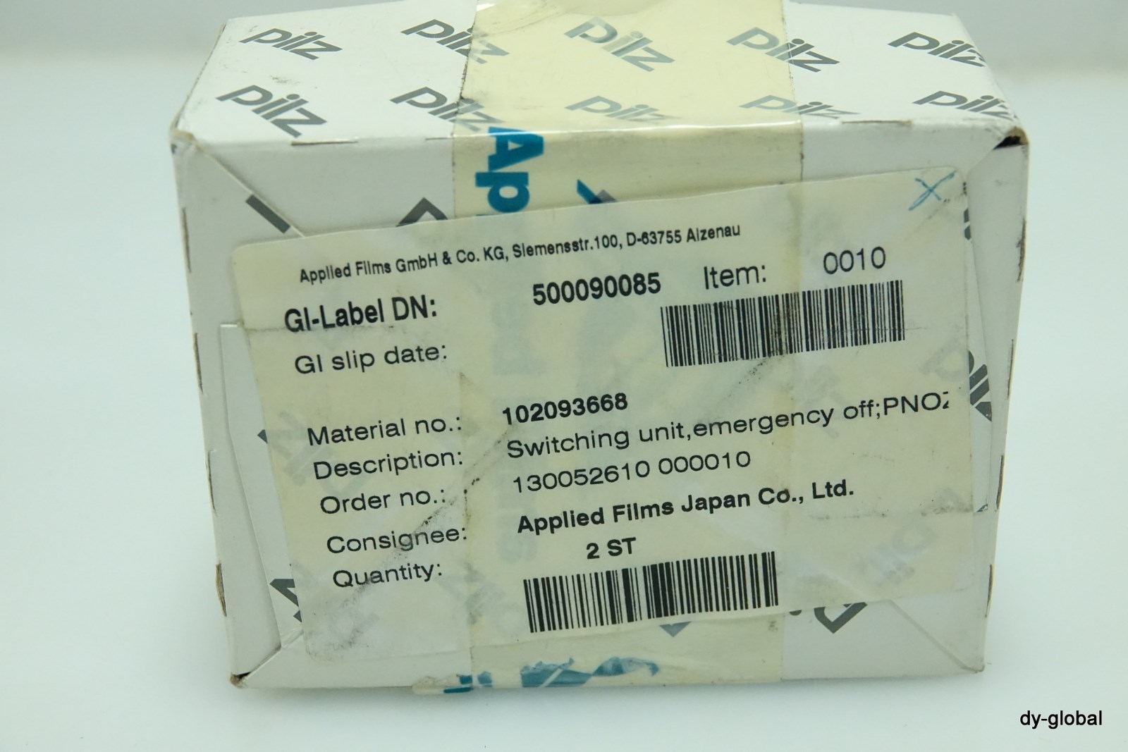 PILZ NIB X8P 230VAC 3n/o 2n/c 2so Switching unit 102093668 ELEC-I-474=7C33