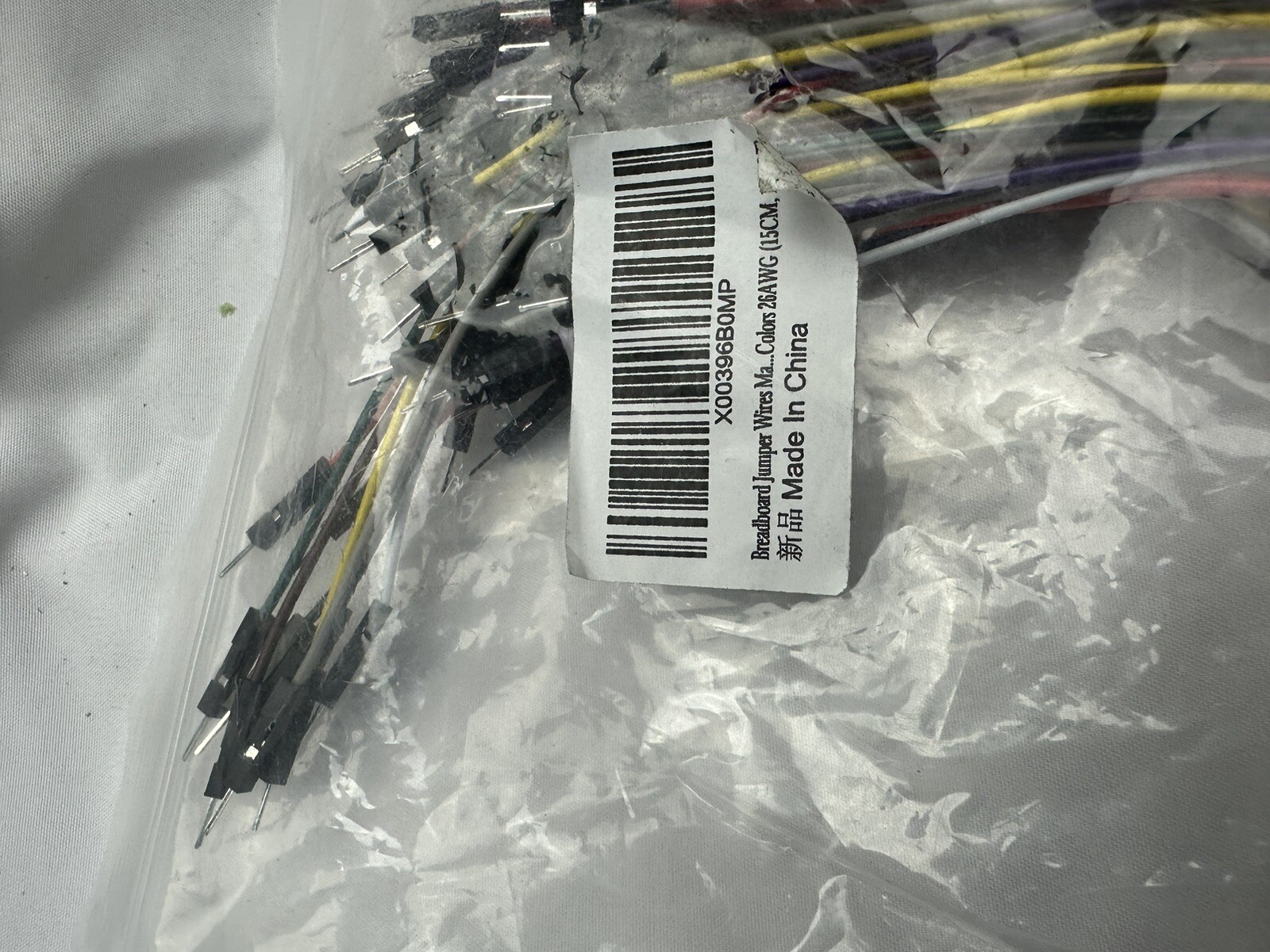 Breadboard Jumper Wires 22AWG 3 Packs of 100 Pieces Mix Pack More Red Black