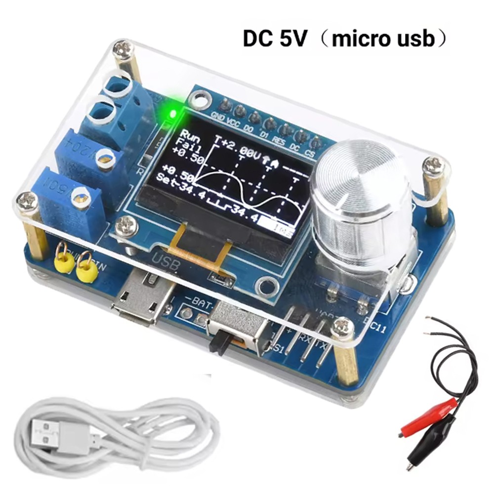 Mini Digital Oscilloscope Electronic DIY Kit STC DIY Soldering Practice Project