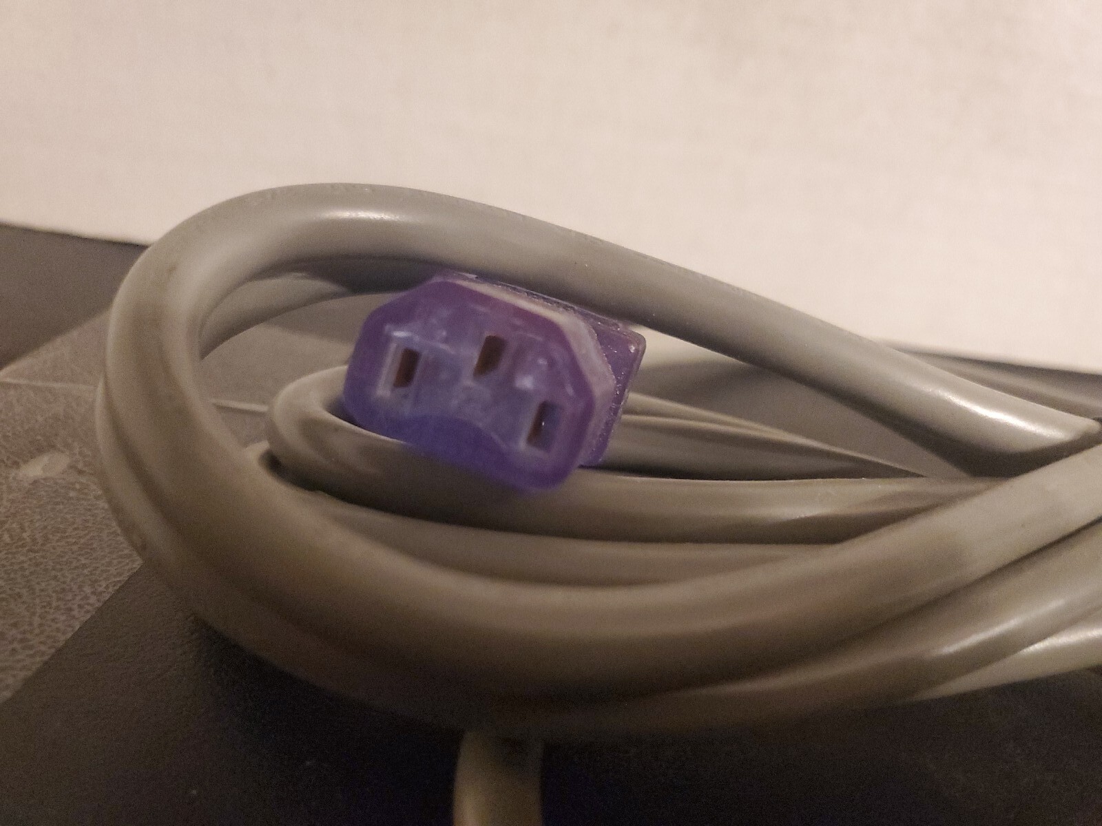 Power Cord 3 Prong (18AWG 0.824mm) CSA LL90989 type SJT 3/C 105° C Medical Grade