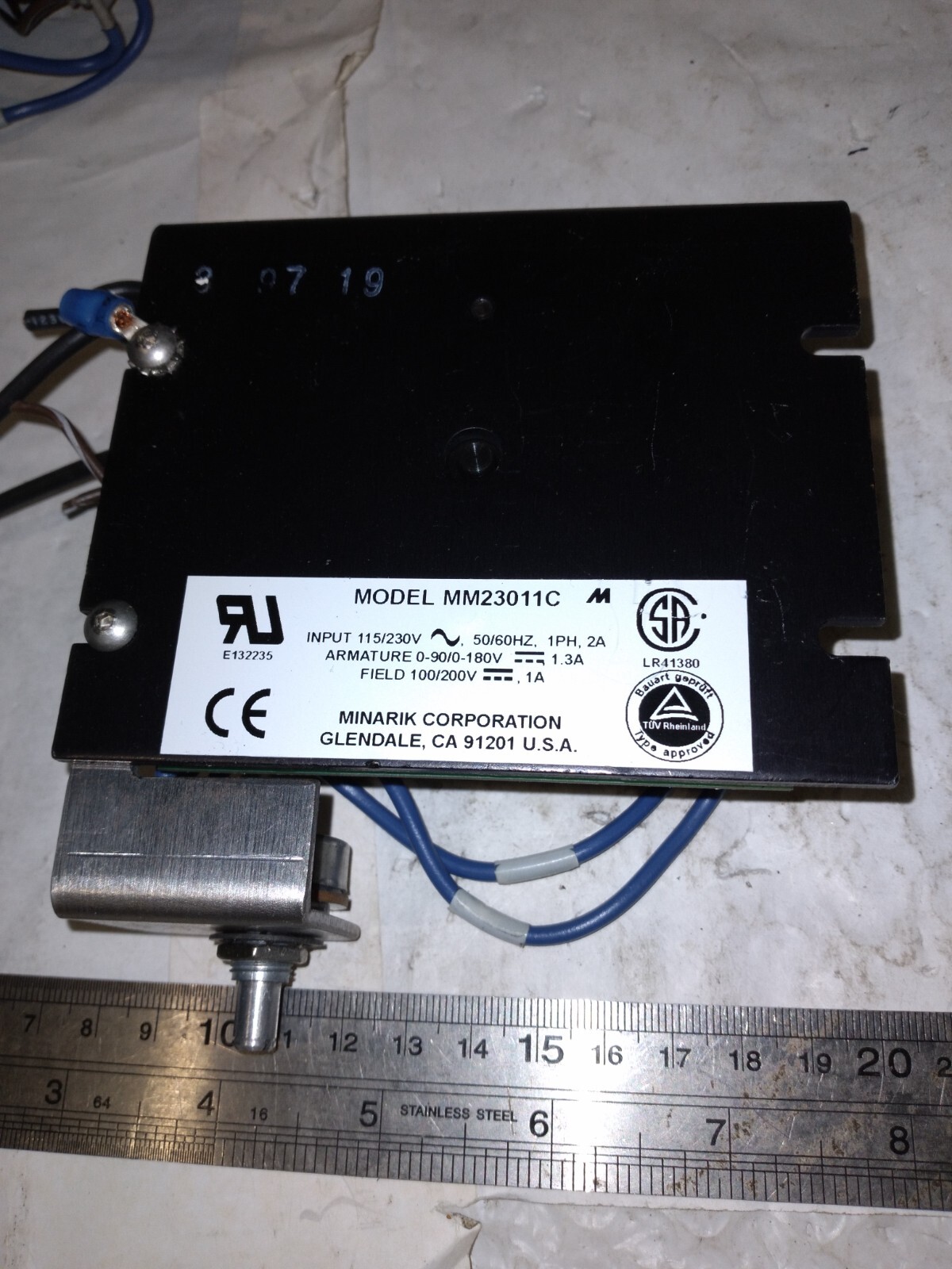 MINARIK CORP MM23011C 115/230V 50/60HZ