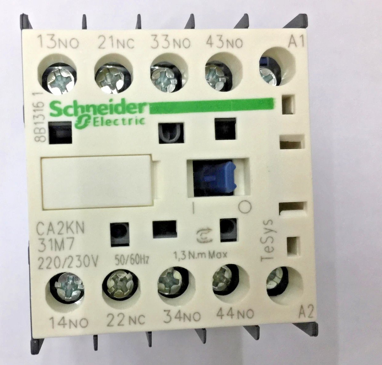 2PCS LOT- Schneider CA2KN31M7 TeSys K control relay 3NO+1NC- NEW