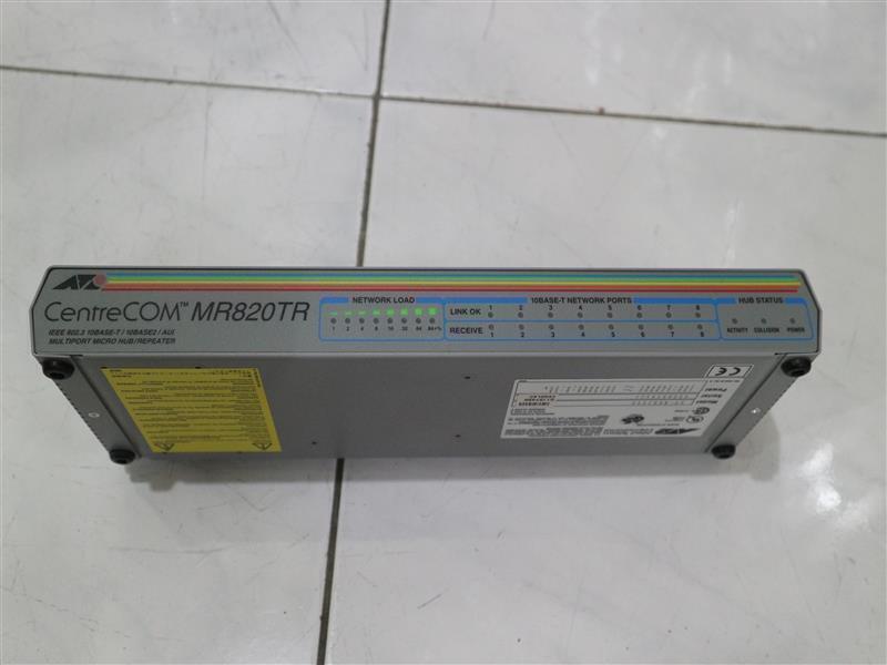 Allied Telesyn CentreCOM AT-MR820TR MR820TR 8-Port Hub Micro Repeater NOB