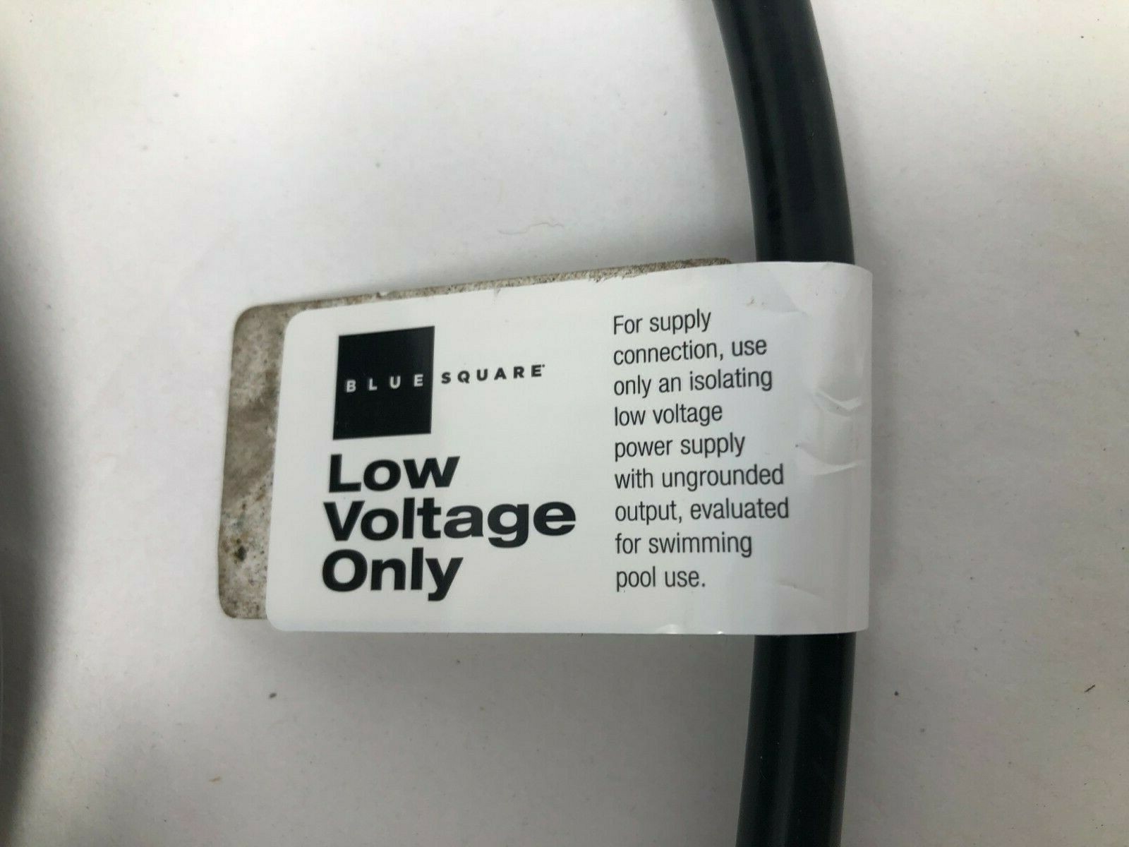 Blue Square STOW 60C VW-1 18AWG 2C E257497 600V 100′ LED Pool Cable ONLY