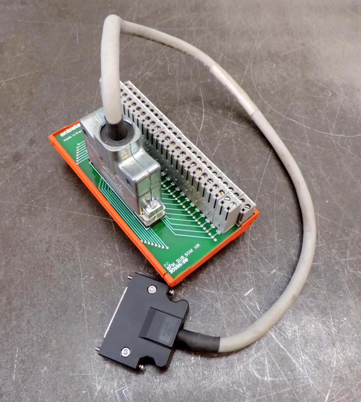 Entrelec FC BFM. SUB 50M HR 20355.06, 50 Terminal, Connector Module