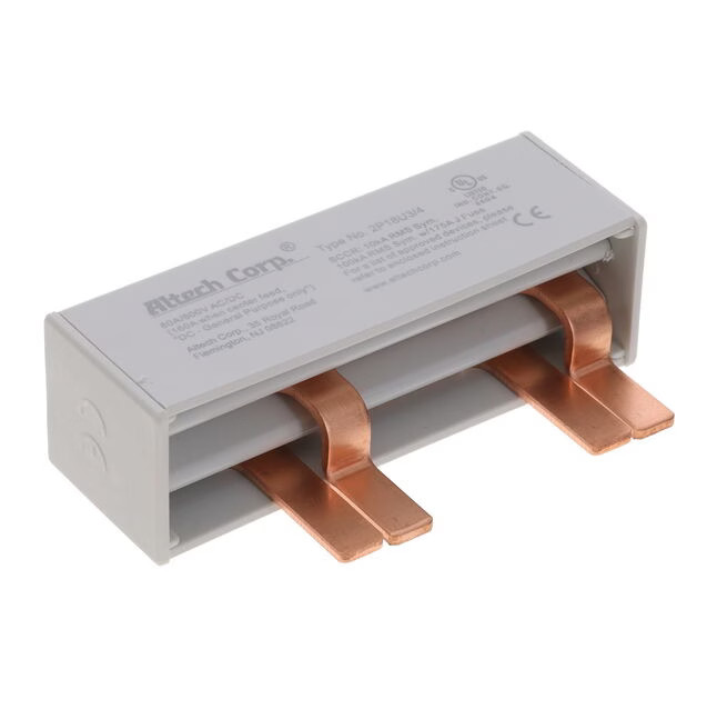 Altech Corp 2P18U3/4 2 Phase Busbar-4 Pin- 480V 80A – NEW