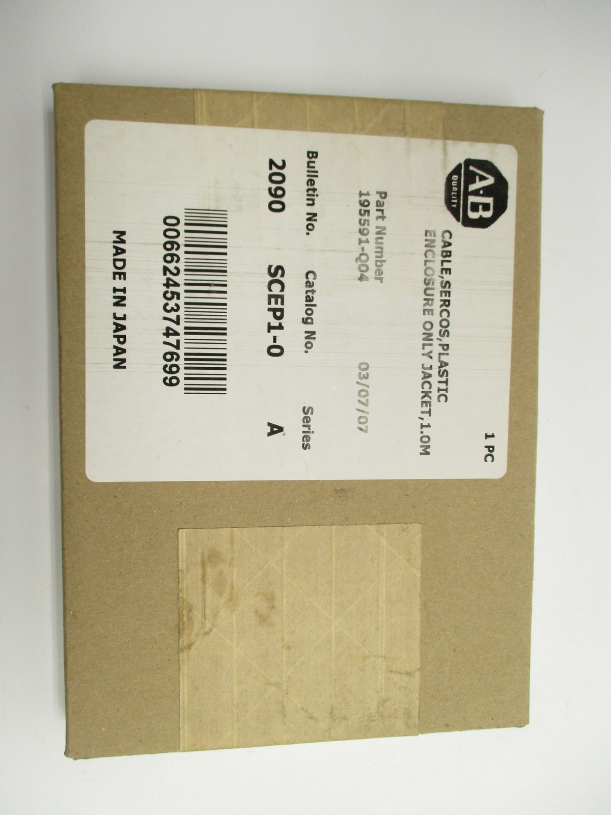 INDUSTRIAL SPARE PART 2090-SCEP1-0 SER. A DATE: 2007 NSFS