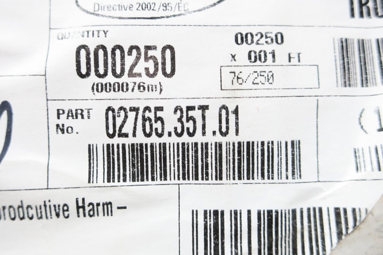 Carol Cable 02765.35T.01 Carolprene 16/3 Soow Black Wire 250ft