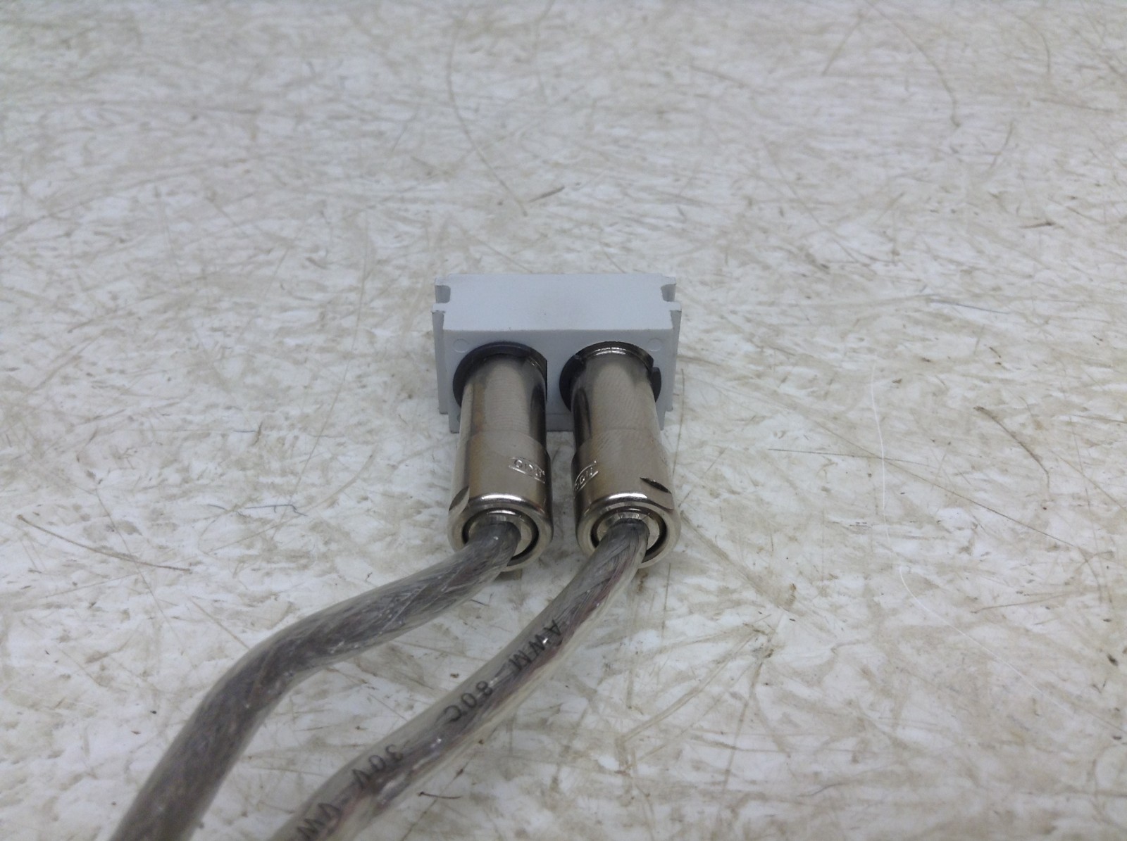 ODU VW-1 USB Shielded Highspeed Cable 2.0 2 Units Together Panel Mount
