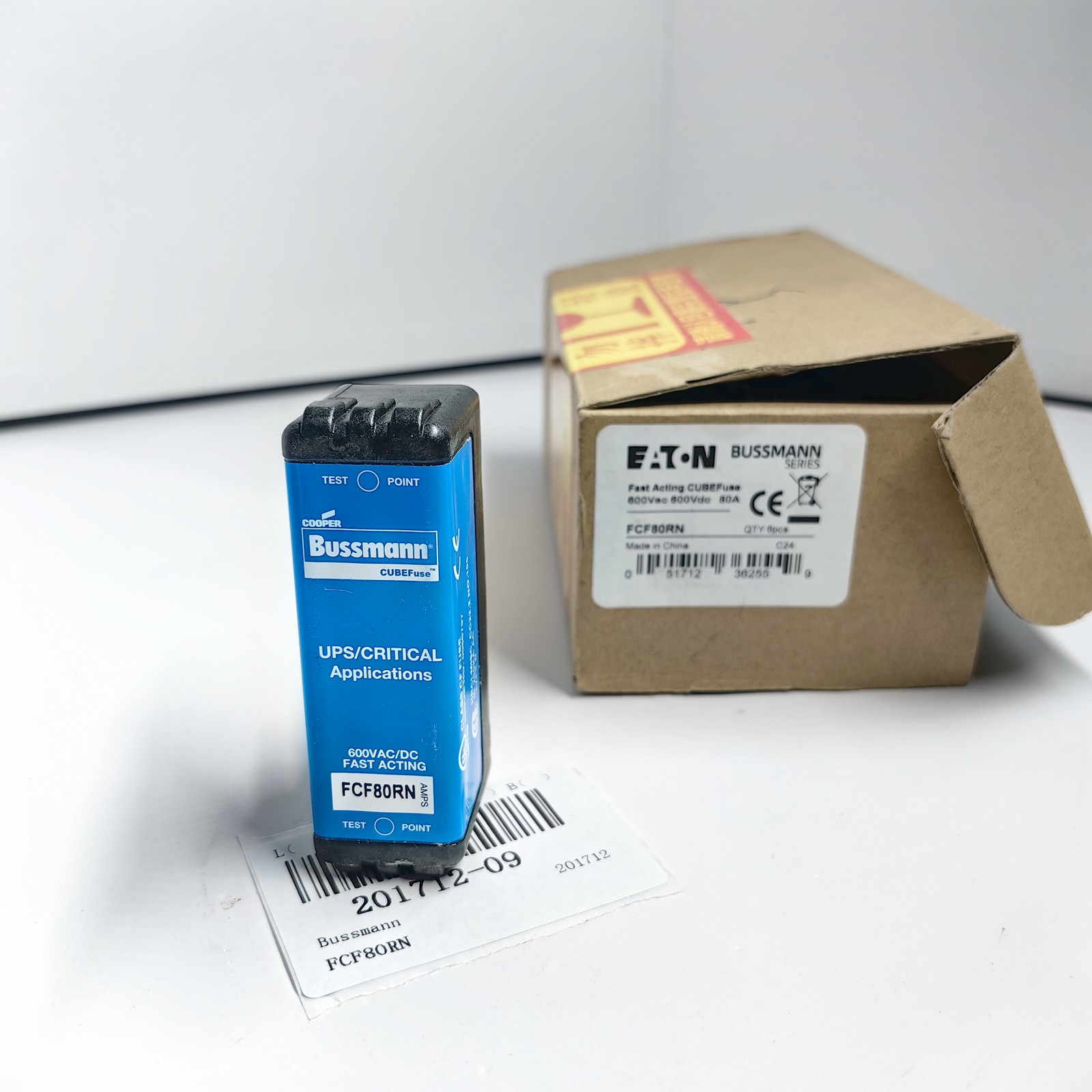 (1 PCS) FCF80RN Bussmann Fuse NEW Loose