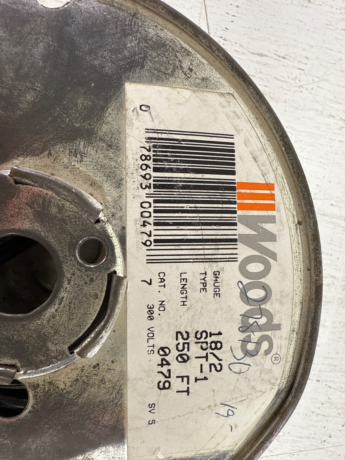 Woods 18/2 SPT-1 95ft KU-963979 Processed Wire