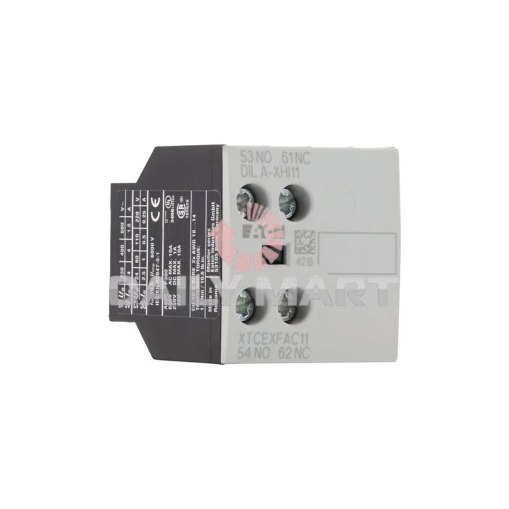 New In Box EATON DILA-XHI11 Auxiliary Contact Block