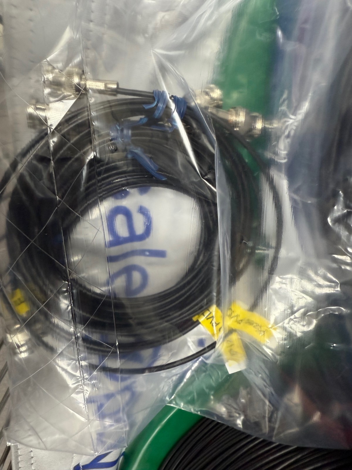 USA EMI-Shielded Piezoelectric PVDF Coaxial Cable for Security Sleeping Monitor