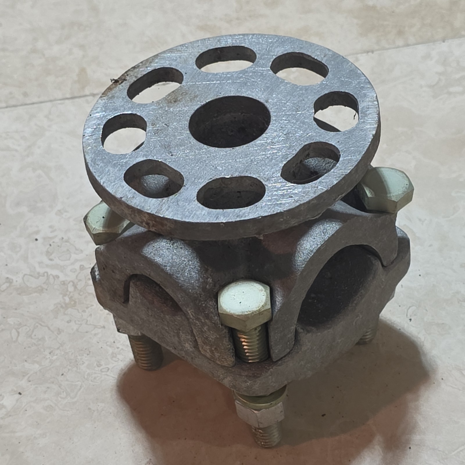 Substation Terminal Aluminum Bus Connector 750-1300MCM Dossert PSG199 1750MCM-2″