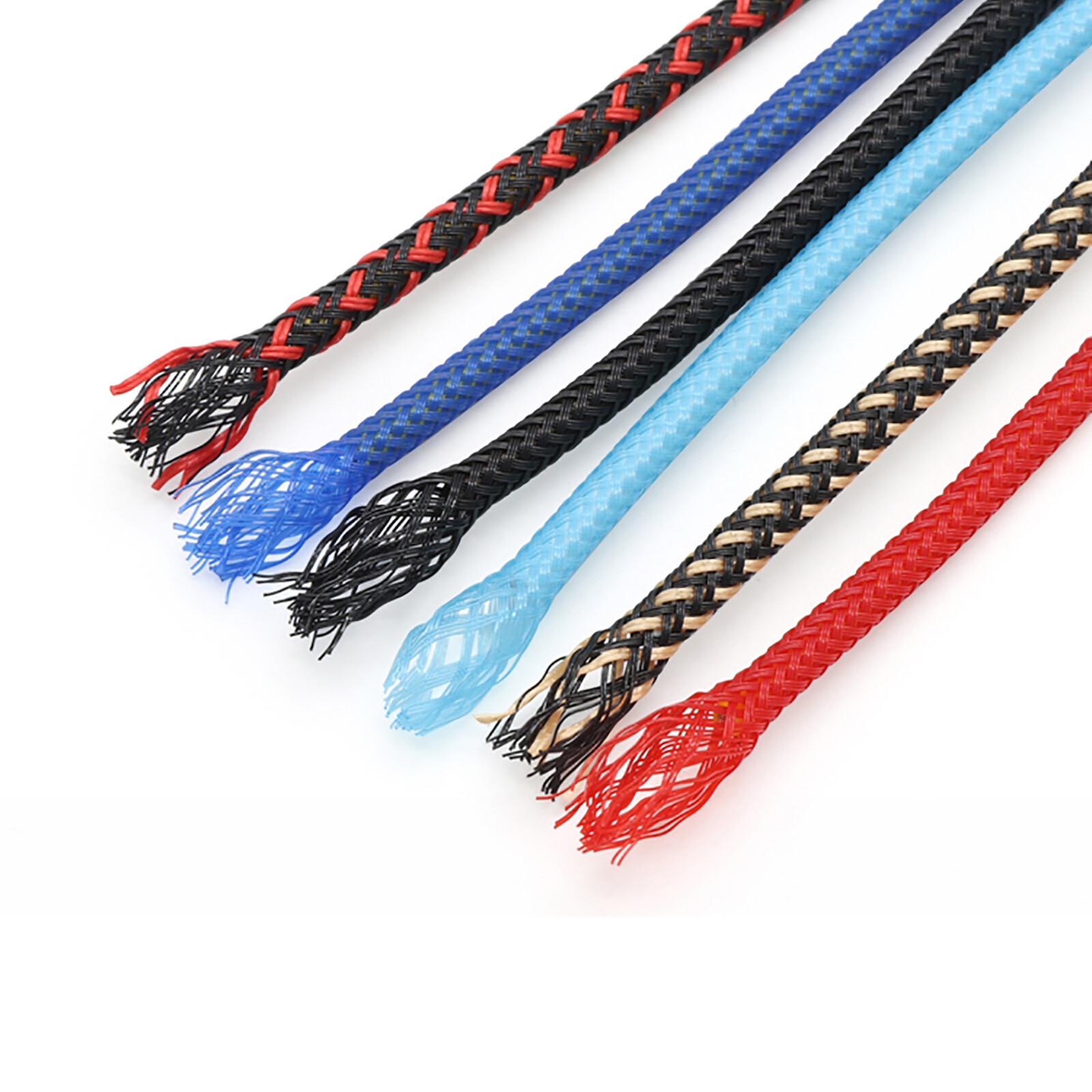Nylon Braided PET Expandable Sleeving Cable Wire Sheath Mesh Loom 3 mm – 80 mm