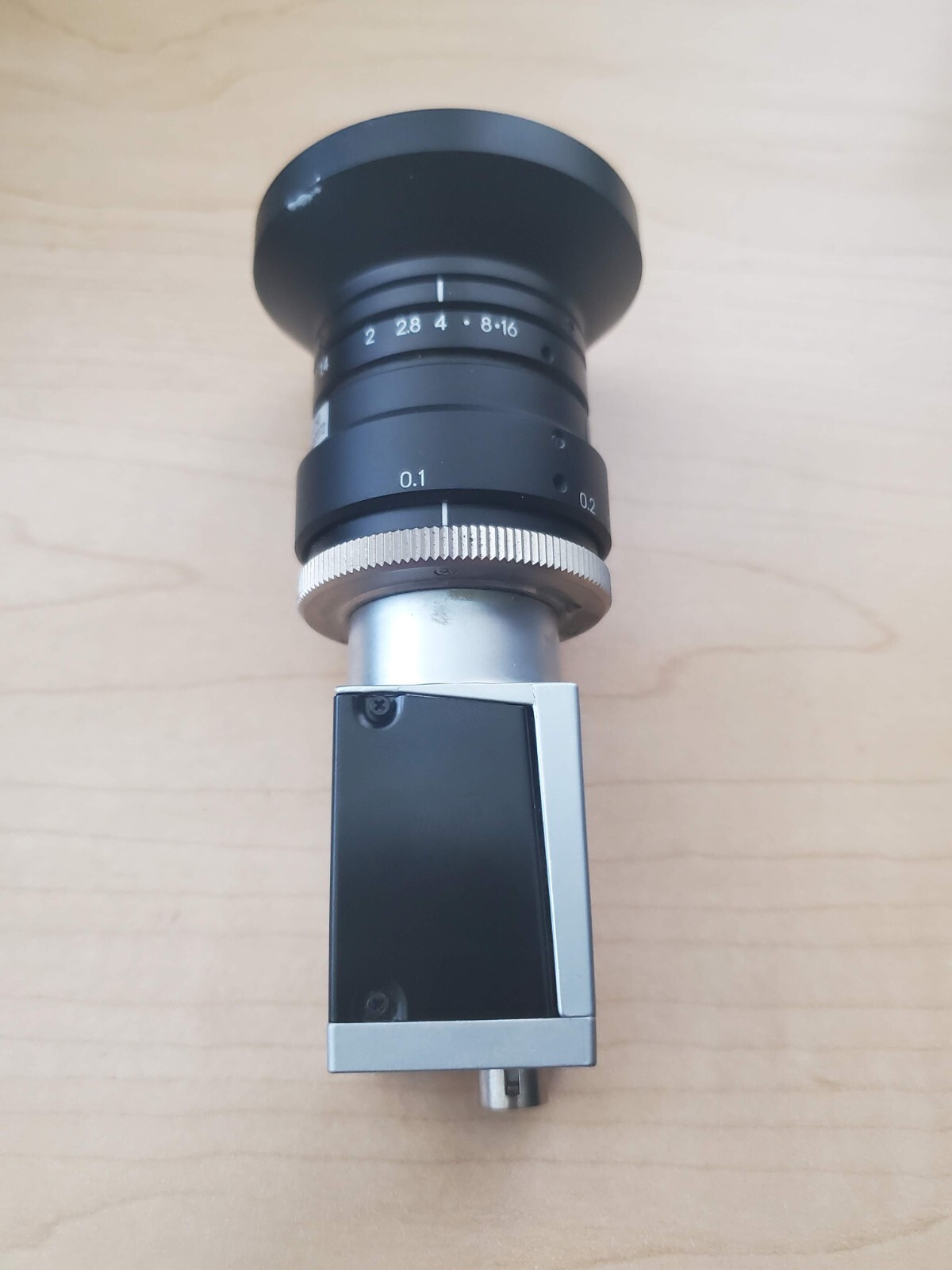 BASLER acA2500-20GC industrial camera with Kowa LM8HC F1.4 f8mm 1″ Lens
