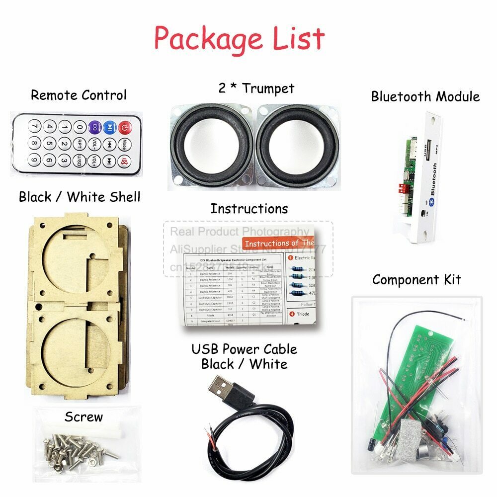 DIY Bluetooth Speaker Kit – Soldering Learning Teaching Toys Gift