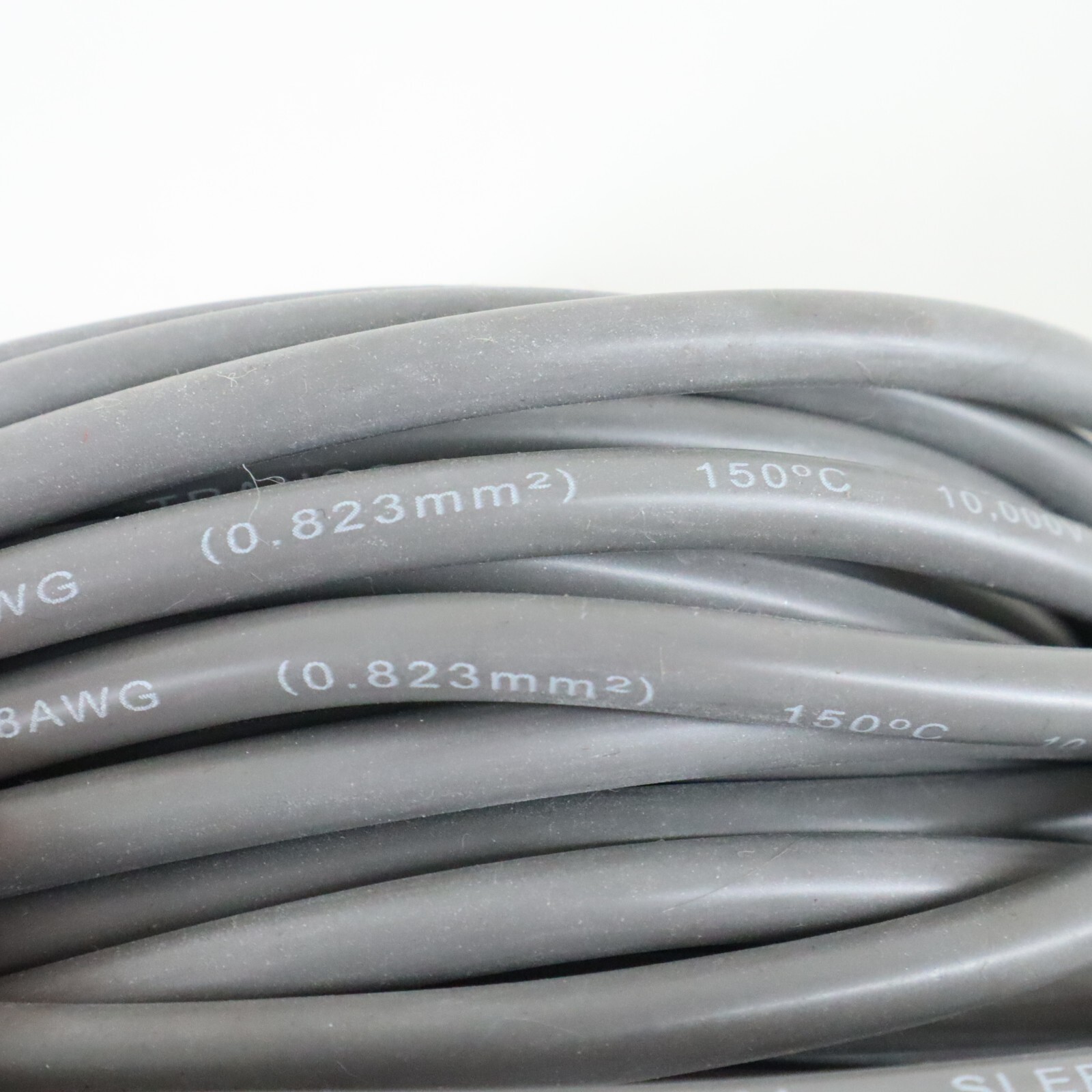 GTO-10 Neon Sign Wire 18 AWG 10k Transco Integral Silicone Sleeve 0.823mm(2)